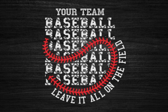 Baseball Team SVG, Baseball Shirt Design