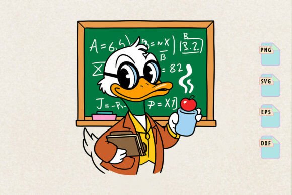Beautiful Day for Learning Goose SVG