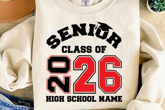 Class of 2026 Senior SVG, Graduation SVG