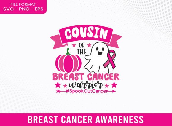 Cousin of Breast Cancer Awareness SVG