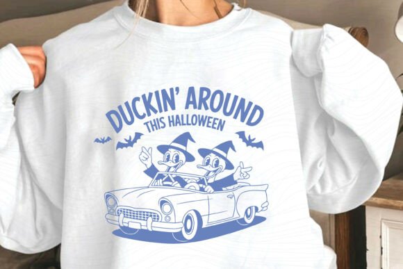 Halloween Duck Car SVG Duckin’ Around