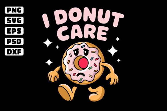 I Donut Care SVG