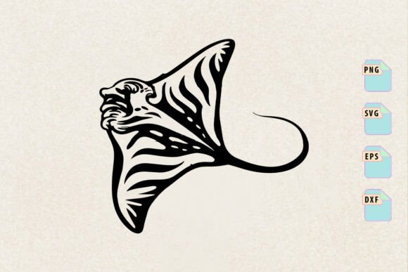 Manta Rays Svg, Sea Animals SVG