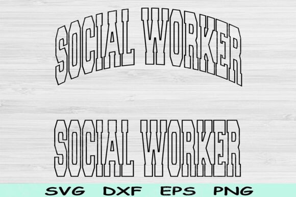 Social Worker Svg Dxf, Social Worker Png