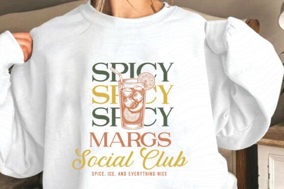 Spicy Marg Social Club SVG PNG Design